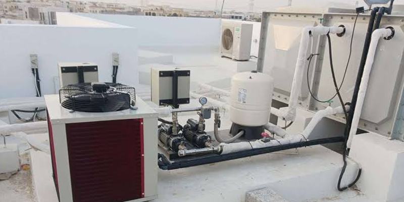domestic water chiller system