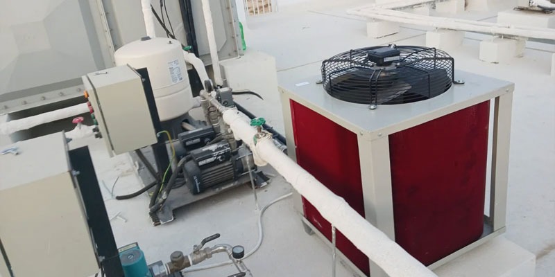 Water Chiller for a Villa in Dubai